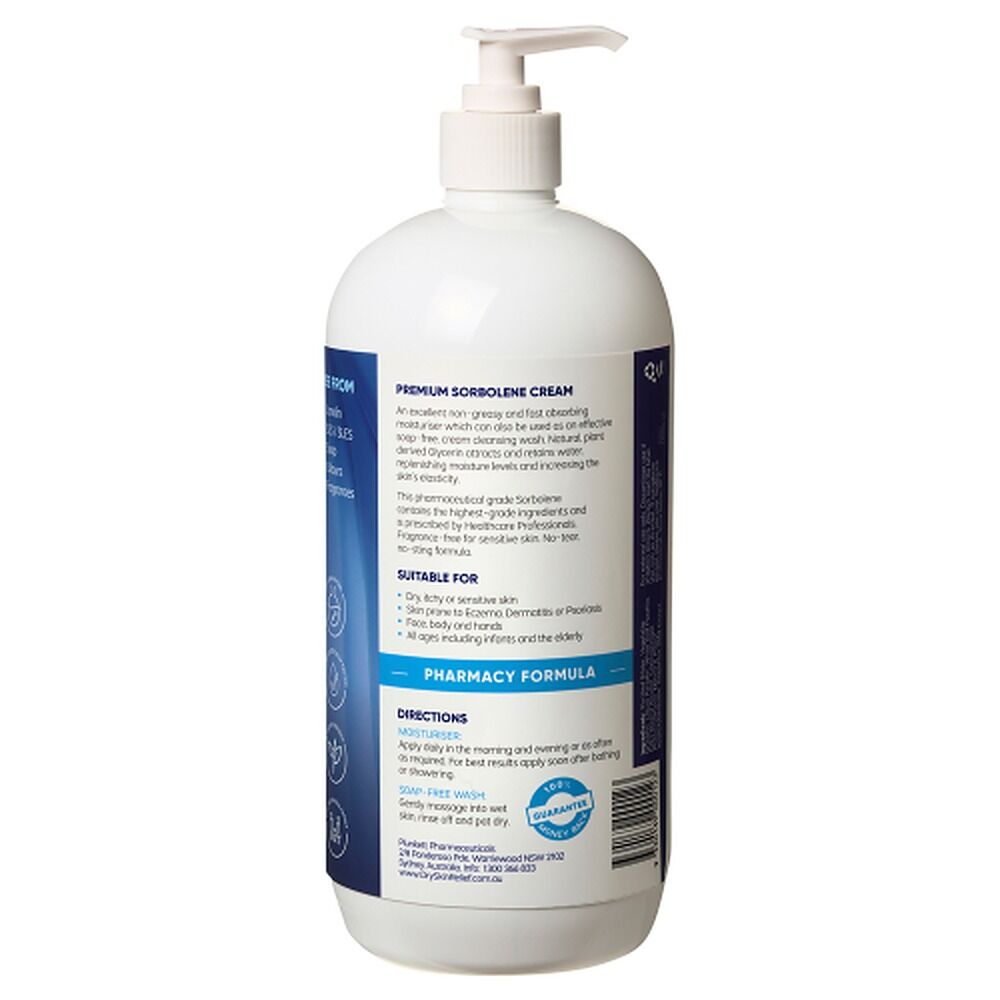 Plunketts Dry Skin Relief Premium Sorbolene 0% Glycerin 1L