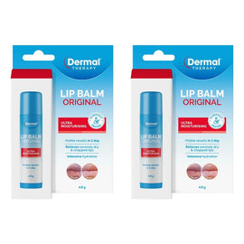 Dermal Therapy Lip Balm Original Stick 4.8g Pack of 2