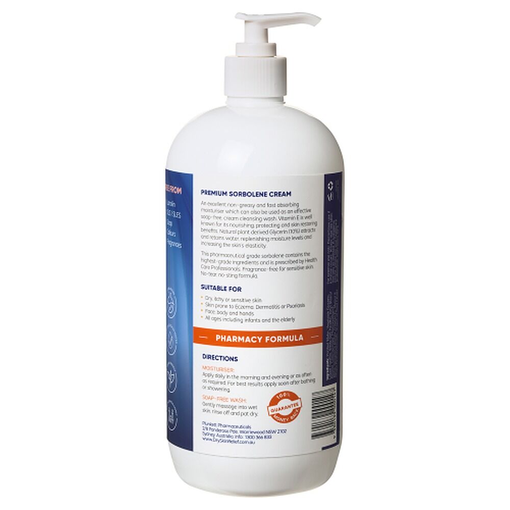Plunketts Dry Skin Relief Vitamin E Premium Sorbolene 1 Litre