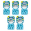 Audiplugs Large Foam Comfort & Sleep Ear Plugs 4 Pairs Pack of 5