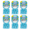 Audiplugs Large Foam Comfort & Sleep Ear Plugs 4 Pairs Pack of 6