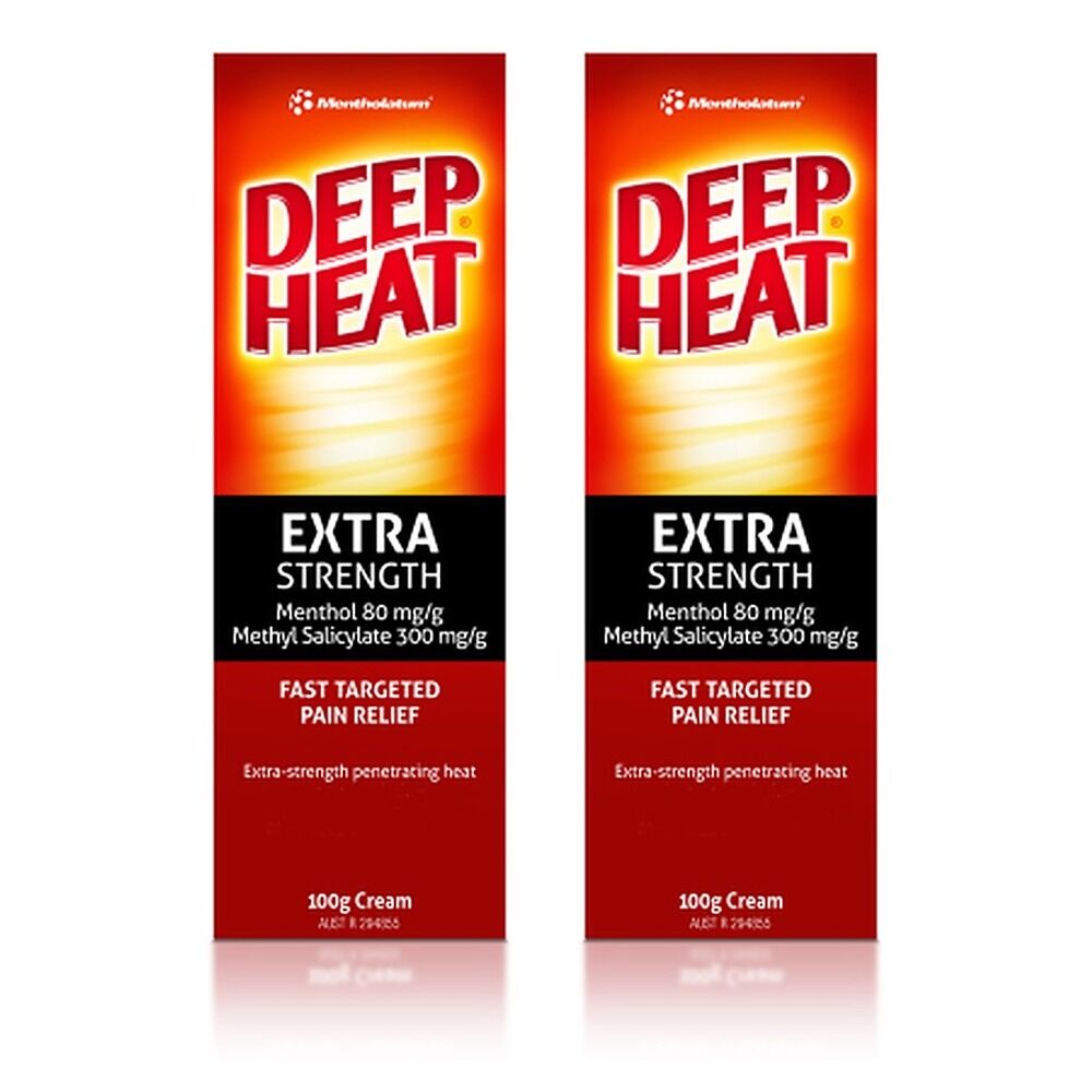 Deep Heat Extra Strength 100g Pack of 2