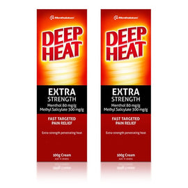 Deep Heat Extra Strength 100g Pack of 2