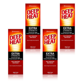 Deep Heat Extra Strength 100g Pack of 4