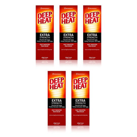 Deep Heat Extra Strength 100g Pack of 5