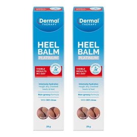Dermal Therapy Heel Balm Platinum 28g Pack of 2