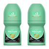 Mitchum Women Invisible Roll-On 48HR Clear Fresh 50mL Pack of 2