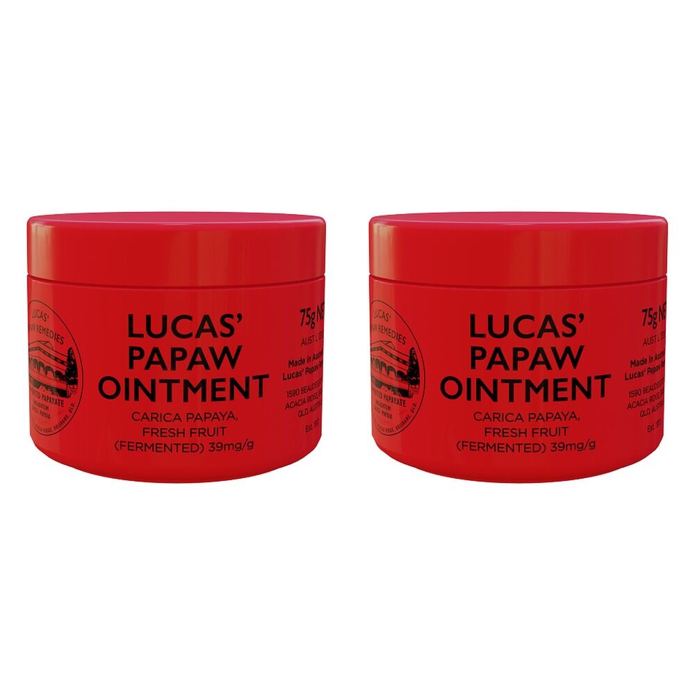 Lucas' Papaw Ointment 75g Pack of 2