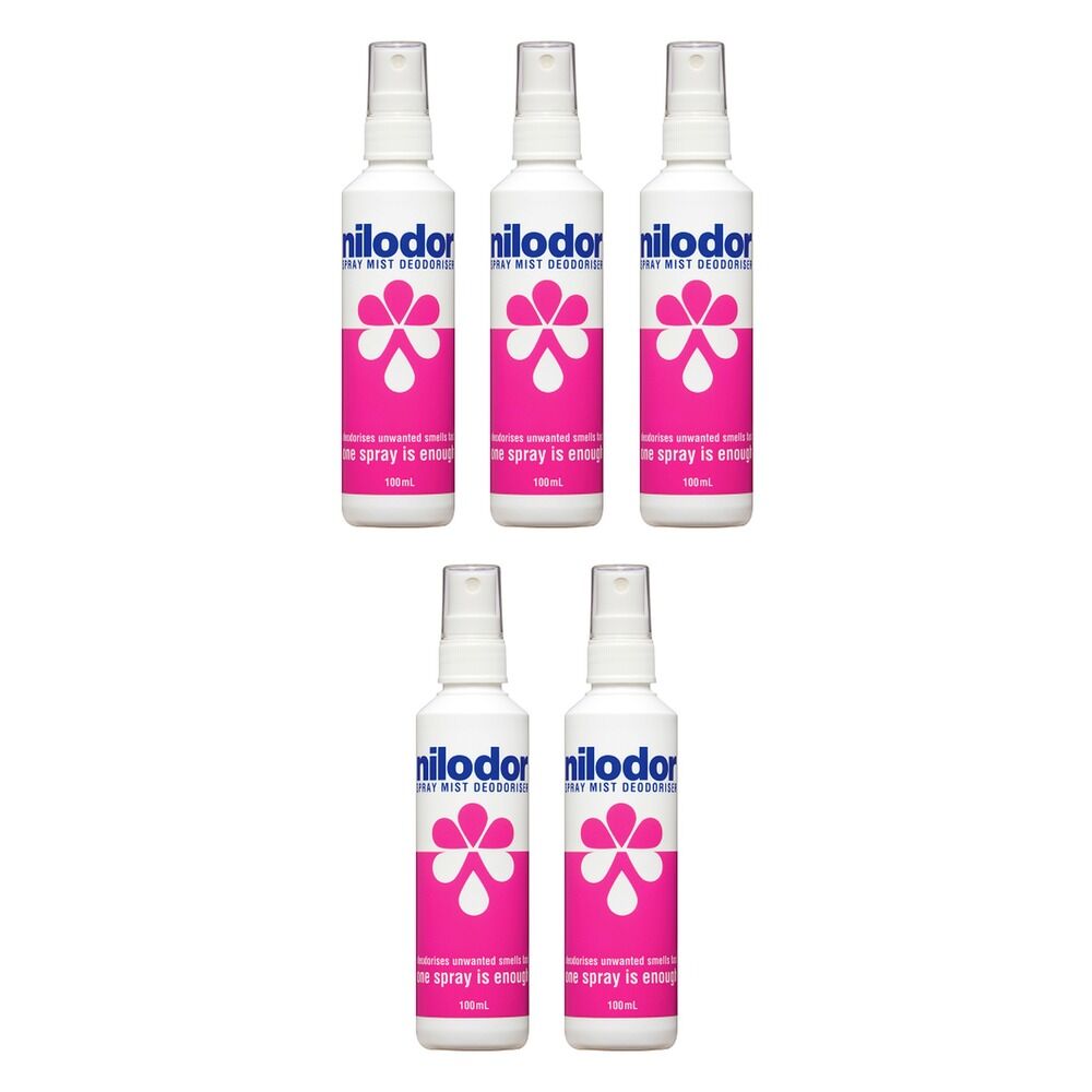 Nilodor Deodoriser Pump Spray 100mL Pack of 5
