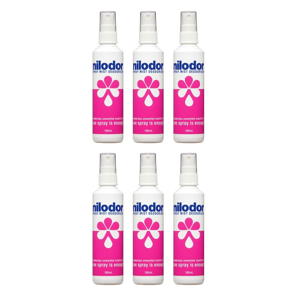 Nilodor Deodoriser Pump Spray 100mL Pack of 6