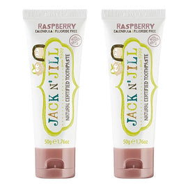 Obsolete Jack N' Jill Children's Natural Toothpaste Raspberry 50g Pack of 2