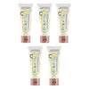 Obsolete Jack N' Jill Children's Natural Toothpaste Raspberry 50g Pack of 5
