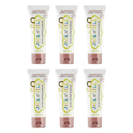 Obsolete Jack N' Jill Children's Natural Toothpaste Raspberry 50g Pack of 6