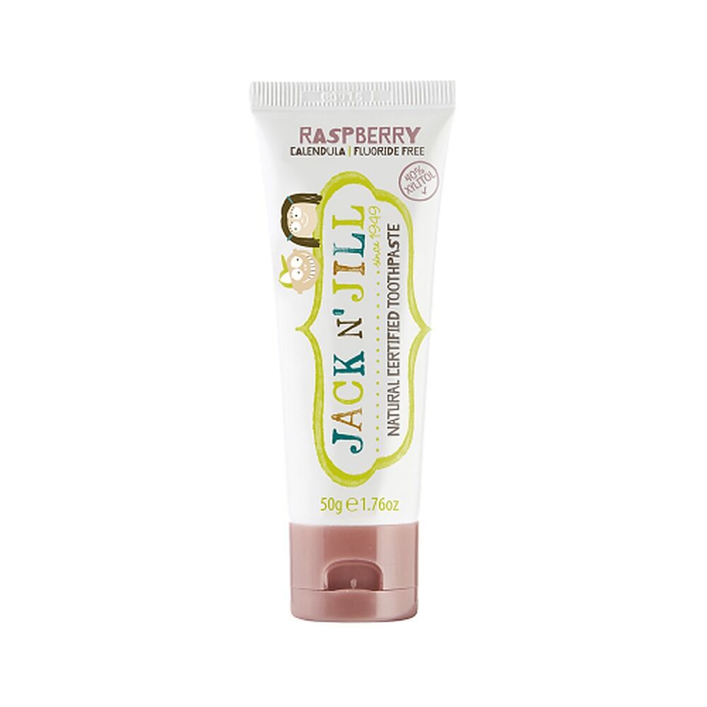 Obsolete Jack N' Jill Children's Natural Toothpaste Raspberry 50g
