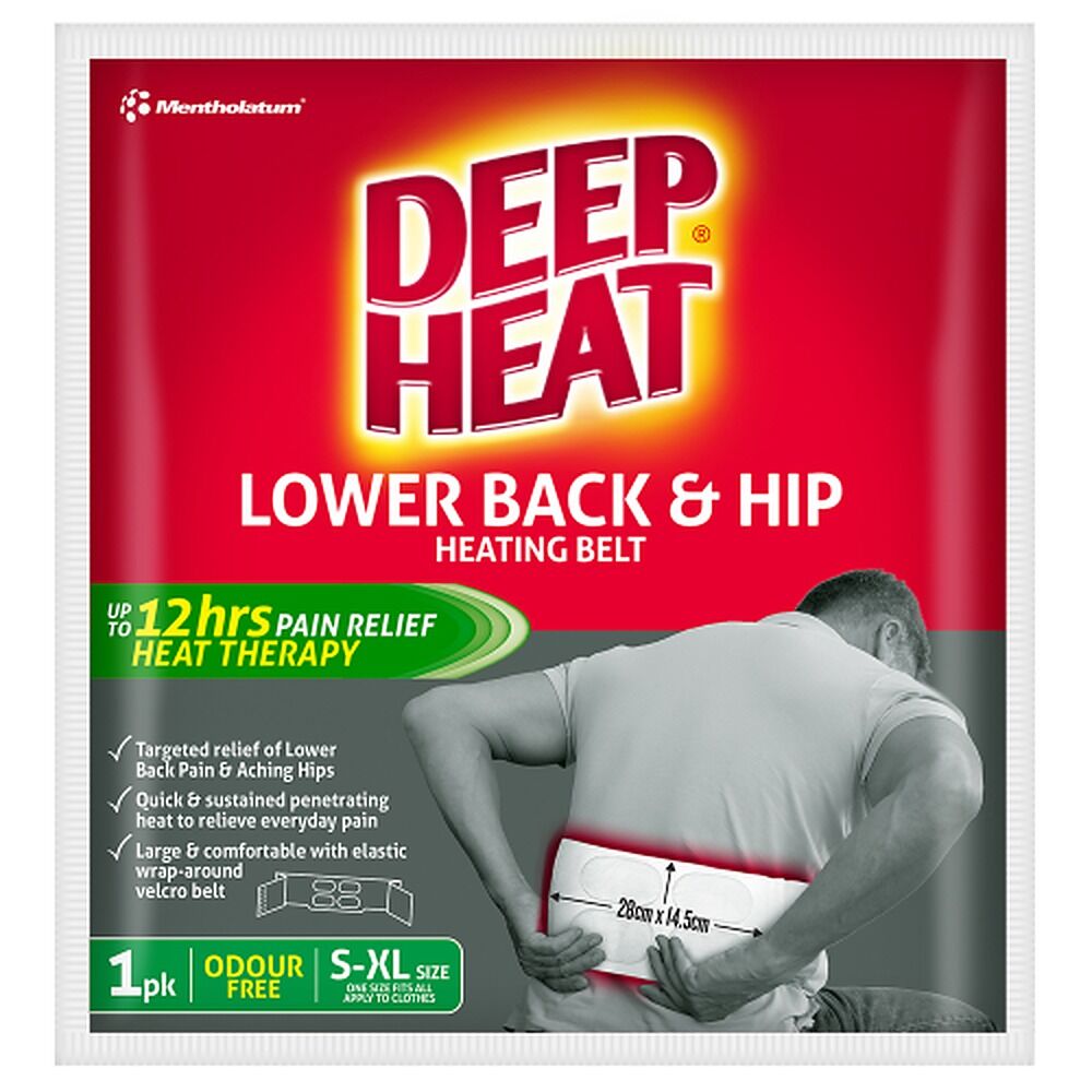 Deep Heat Lower Back and Hip Heating Belt