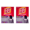 Deep Heat Neck & Joint Heat Patches 2 Pack Bundle of 2