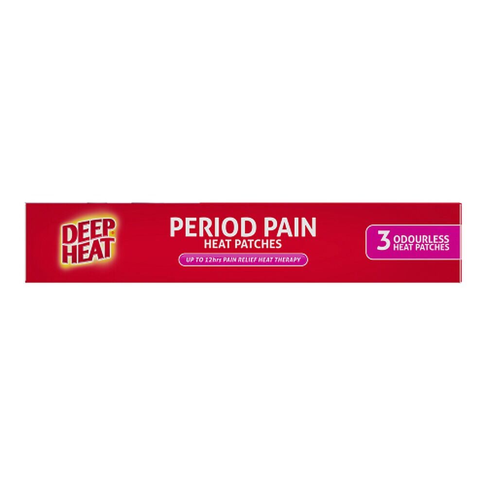 Deep Heat Period Pain Heat Patches 3 Pack