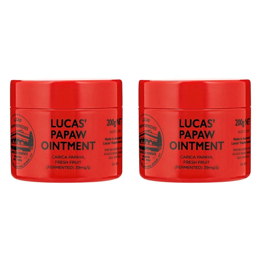 Lucas' Papaw Ointment 200g Pack of 2