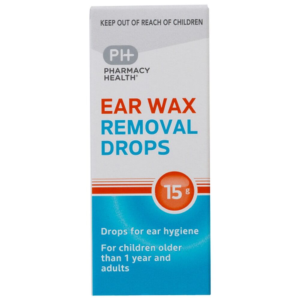 Pharmacy Health Ear Wax Removal Drops Docusate Sodium 15g