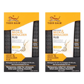 Tiger Balm Neck & Shoulder Rub 50g Pack of 2