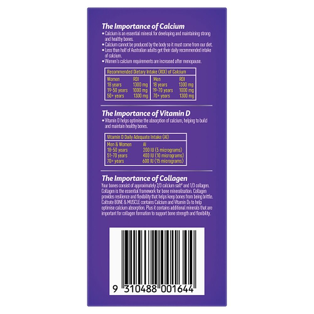 Caltrate Bone & Muscle 100 Tablets
