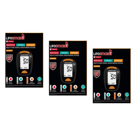 LifeSmart Cholesterol Multi-Functional Monitoring System Pack of 3