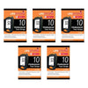 LifeSmart Cholesterol Test Strips 10 Pack Bundle of 5