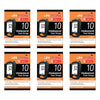 LifeSmart Cholesterol Test Strips 10 Pack Bundle of 6