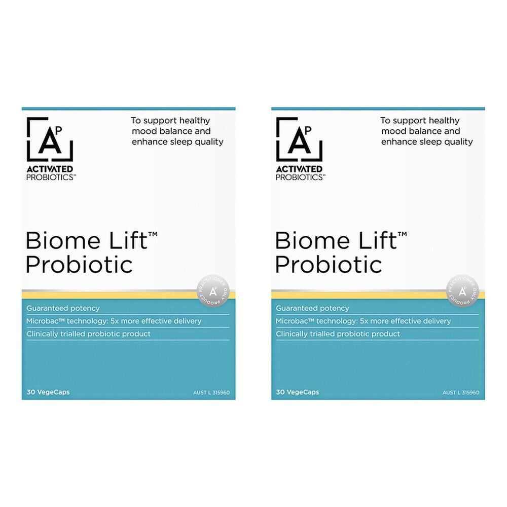 Activated Probiotics Biome Lift Probiotic 30 Capsules Pack of 2