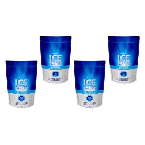 Ice Salts Magnesium Muscle Recovery 800g Pack of 4