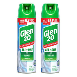 Glen 20 Disinfectant Crisp Linen Scent 175g x 12 Bundle of 2