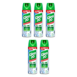 Glen 20 Disinfectant Crisp Linen Scent 175g x 12 Bundle of 5