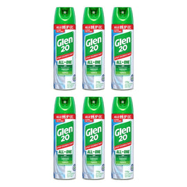 Glen 20 Disinfectant Crisp Linen Scent 175g x 12 Bundle of 6