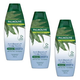 Palmolive Naturals Anti-Dandruff 2-in-1 Shampoo & Conditioner 350mL Pack of 3