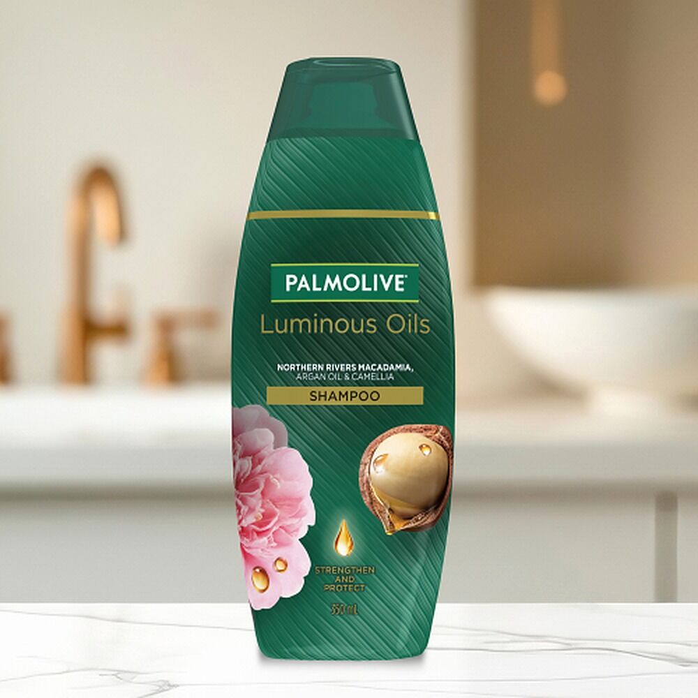 Palmolive Luminous Oils Moroccan Argan Oil & Camellia Shampoo 350mL