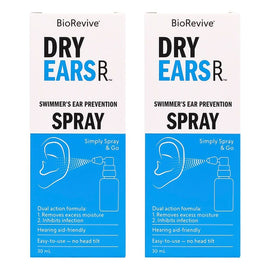 BioRevive Dry Ears Swimmers Ear Prevention Spray 30mL Pack of 2
