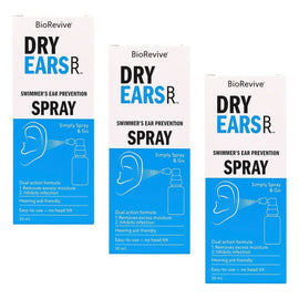 BioRevive Dry Ears Swimmers Ear Prevention Spray 30mL Pack of 3