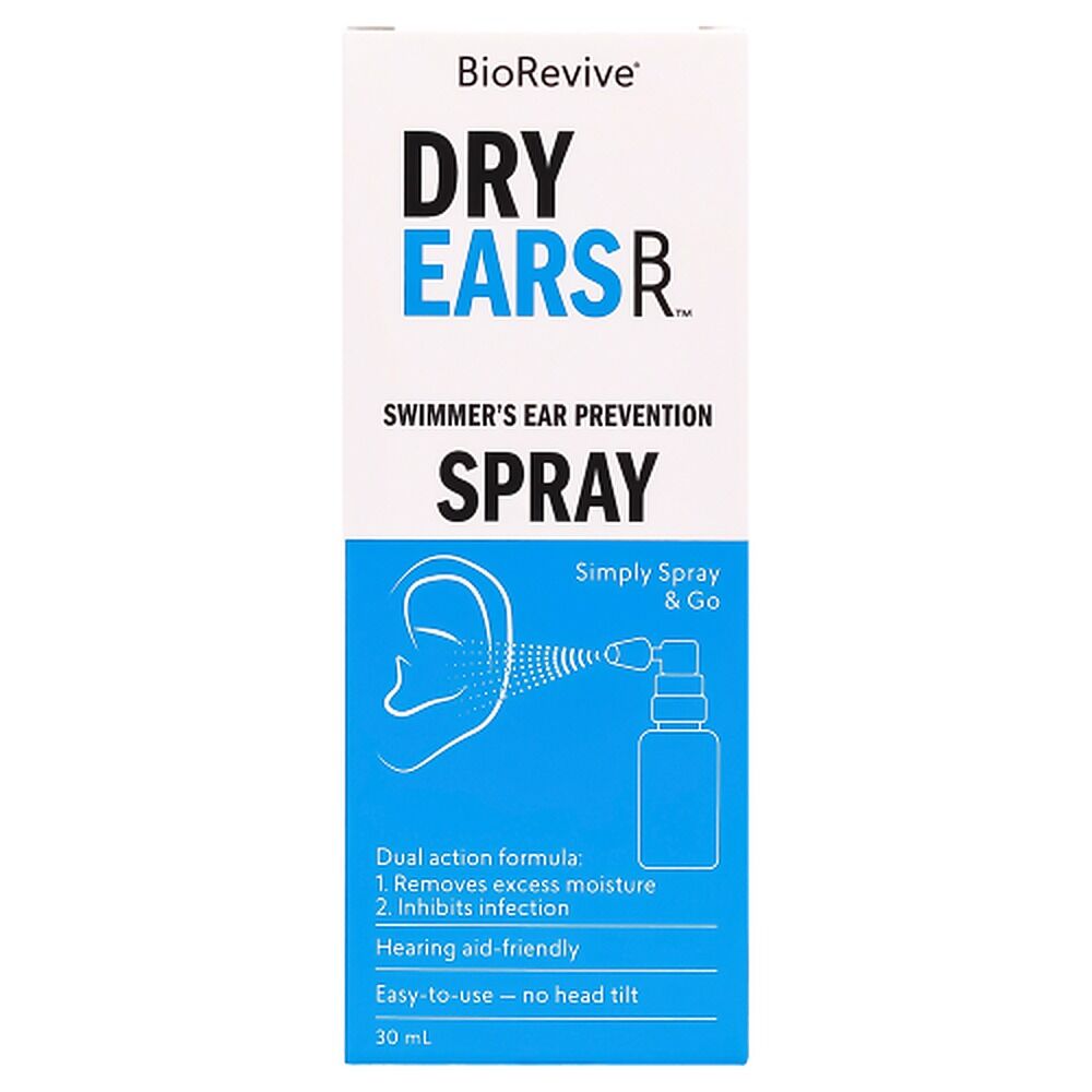 BioRevive Dry Ears Swimmers Ear Prevention Spray 30mL