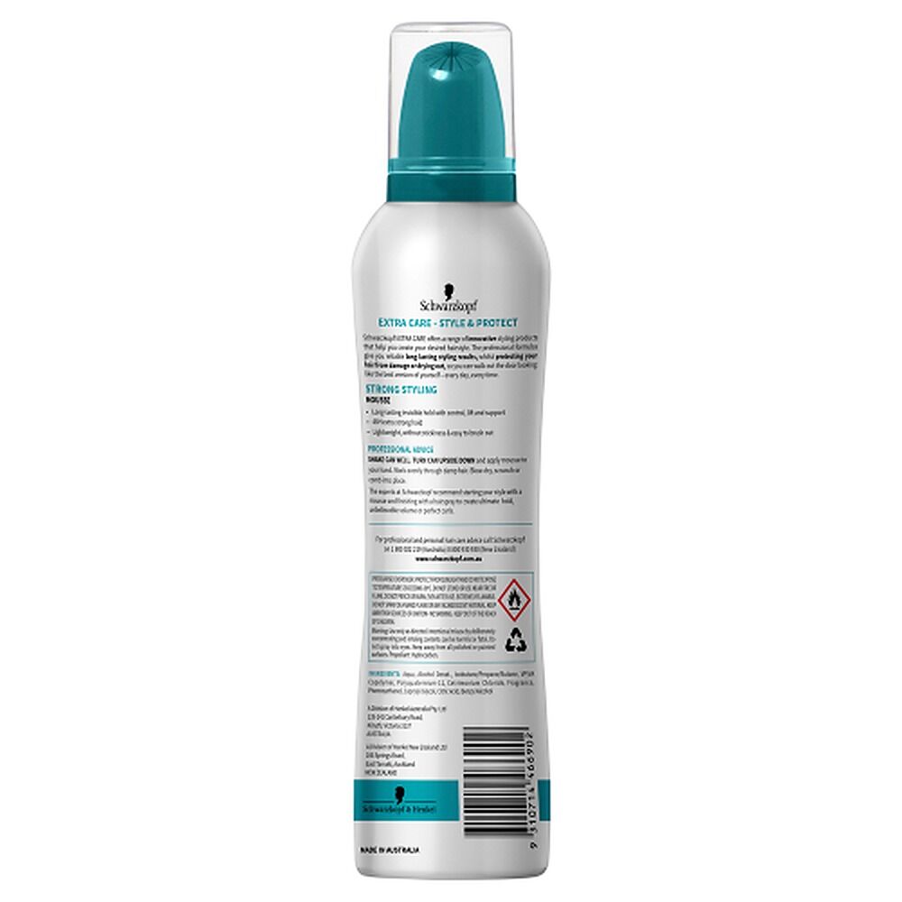 Schwarzkopf Extra Care Strong Styling Mousse Extra Strong Hold 150g