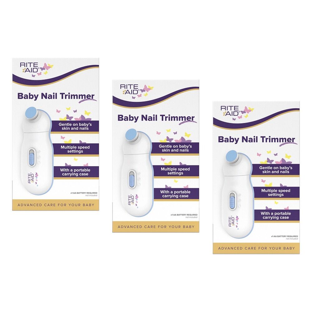 Rite Aid Baby Nail Trimmer Pack of 3