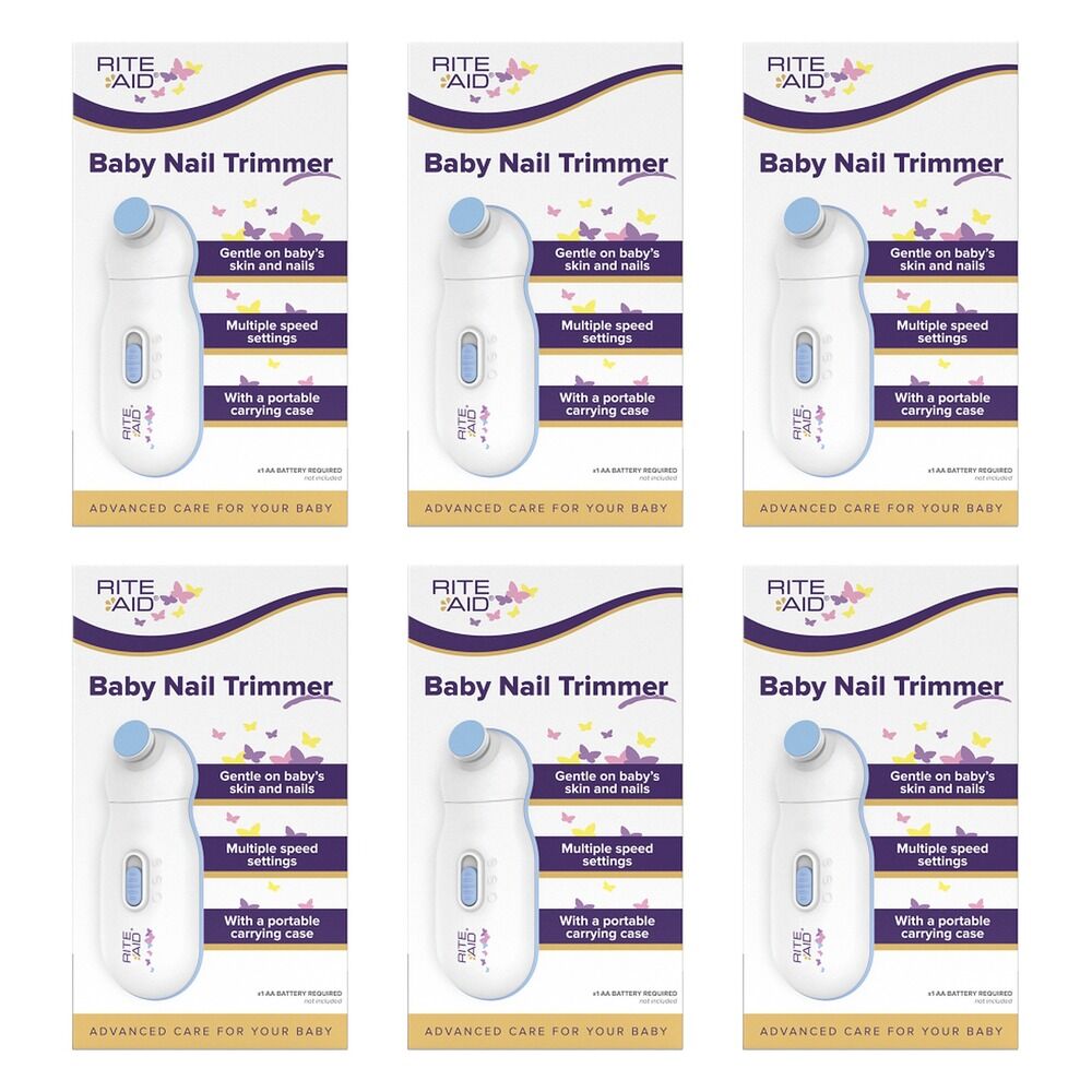 Rite Aid Baby Nail Trimmer Pack of 6