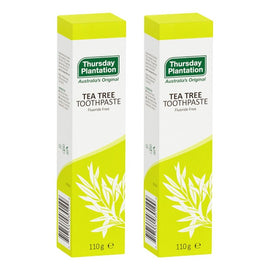 Thursday Plantation Fluoride Free Tea Tree Toothpaste 110g Pack of 2