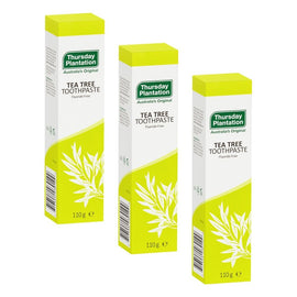 Thursday Plantation Fluoride Free Tea Tree Toothpaste 110g Pack of 3