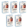 Four Seasons Naked Classic Condoms 12 Pack Bundle of 5