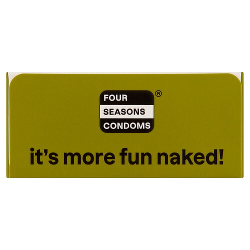 Four Seasons Naked Larger Condoms 12 Pack