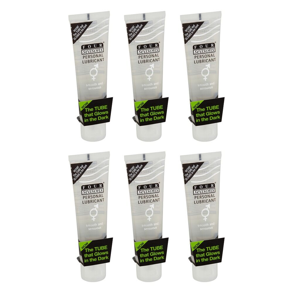 Four Seasons Glow in the Dark Lubricant 100mL Pack of 6