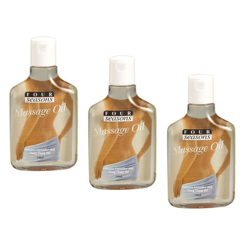 Four Seasons Massage Oil 150mL Pack of 3