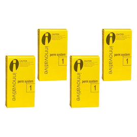 Innovative Perm System 1 for Normal & Naturally Dry Hair 125mL Pack of 4