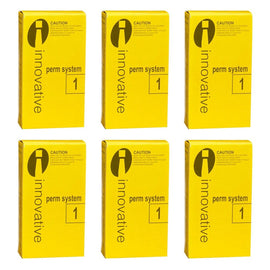 Innovative Perm System 1 for Normal & Naturally Dry Hair 125mL Pack of 6