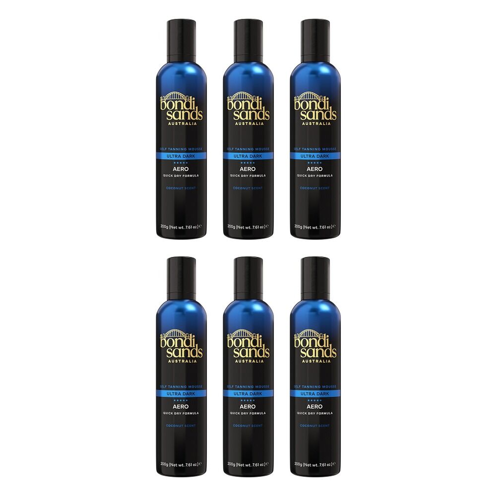 Bondi Sands Aero Ultra Dark Self Tanning Mousse 200g Pack of 6